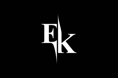 EK Monogram Logo V5