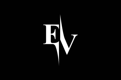 EV Monogram Logo V5