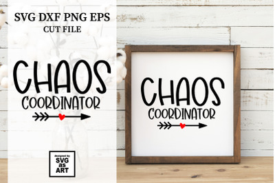Chaos Coordinator SVG Cut File