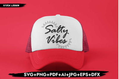 Salty Vibes SVG