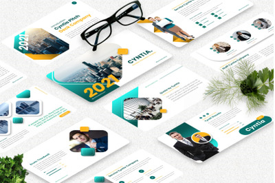 Cyntia - Pitch Deck Powerpoint Template