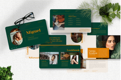 Miguel - Minimal Powerpoint Template