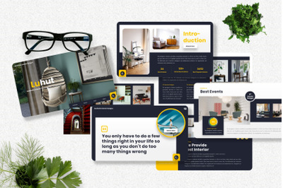 Luhut - Interior Googleslide Template