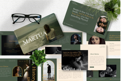 Martua - Fashion Googleslide Template