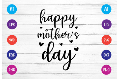 happy mothers day svg crafters