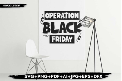 Operation Black Friday SVG