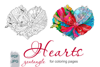 Heart for coloring pages