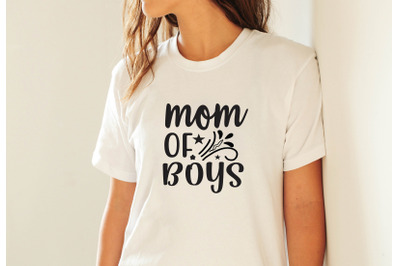 mom of boys svg crafts