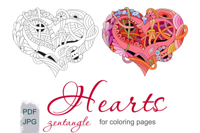 Heart for coloring pages