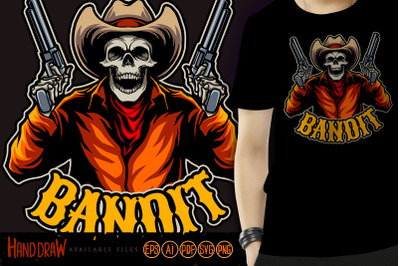 The bandit skull