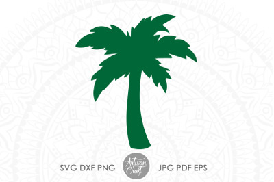 Palm tree PNG, SVG, Clipart, Silhouette, Vector