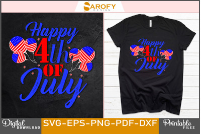 Happy 4th of July design-Independence day sublimation