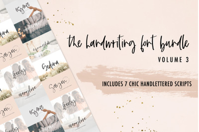 The Chic Handwriting Bundle Vol. 3