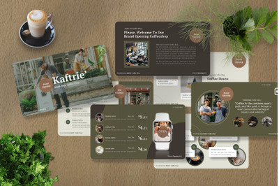 Kaftrie - Coffee Shop Powerpoint Template