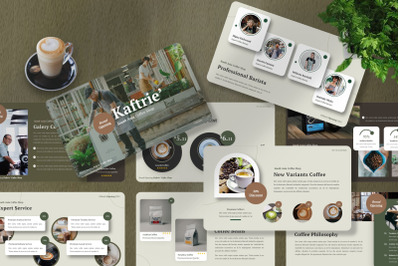 Kaftrie - Coffee Shop Googleslide Template