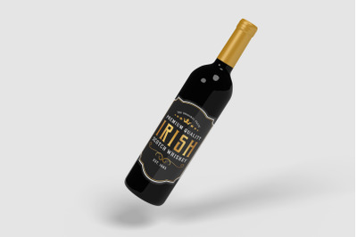 Wine Bottle Product Mockups V.2