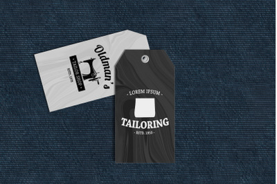 Clothing Tag Product Mockup V1