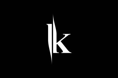 IK Monogram Logo V5