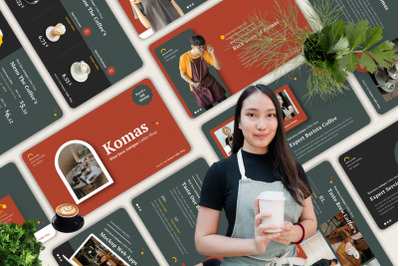 Komas - Coffee Shop Powerpoint Template