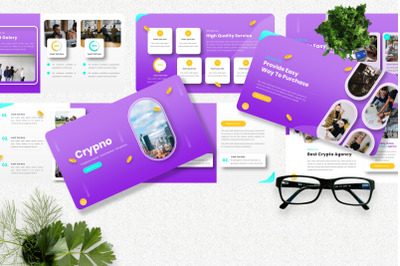 Crypno - Cryptocurrency Googleslide Templates