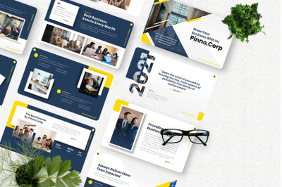 Pinno - Corporate Googleslide Templates