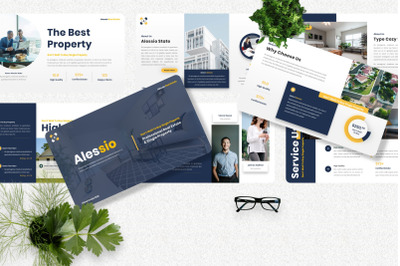 Alessio - Real Estate Googleslide Template