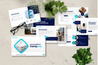 Cardy - Corporate Powerpoint Templates