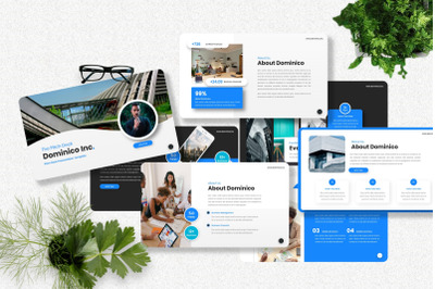 Dominico - Pitch Deck Googleslide Template
