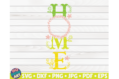 Home Porch Sign SVG | Spring/Easter themed