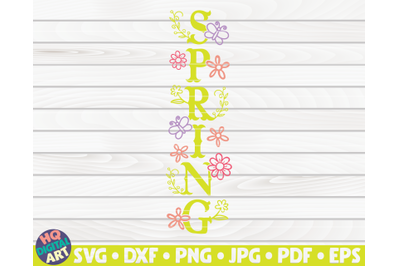 Spring Porch Sign SVG | Spring/Easter themed