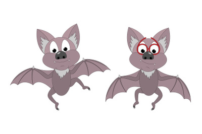 cute bat animal cartoon