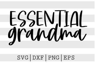 Essential grandma SVG