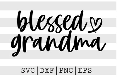 Blessed grandma SVG