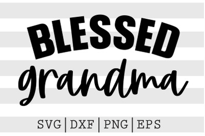 Blessed grandma SVG