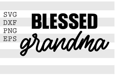 Blessed grandma SVG