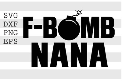 Fbomb nana SVG