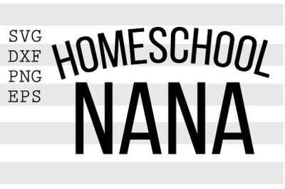 Homeschool nana SVG