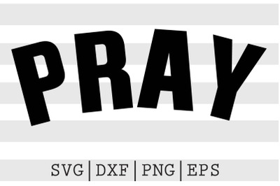 Pray SVG