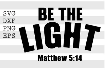 Be the light SVG