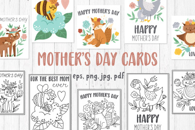 Mother&#039;s Day cards collection