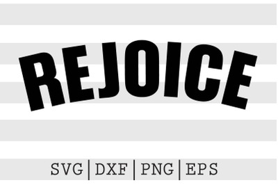 Rejoice SVG