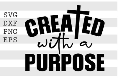 Created with a purpose SVG