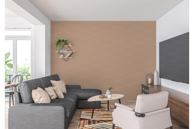 Interior scene artwork background interior mockup