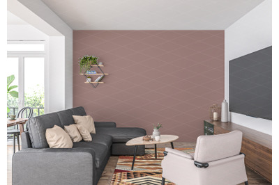 Interior scene artwork background interior mockup