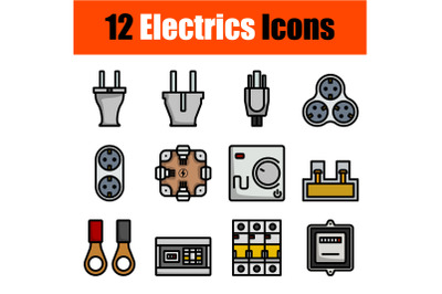 Electrics Icon Set