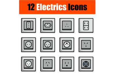 Electrics Icon Set