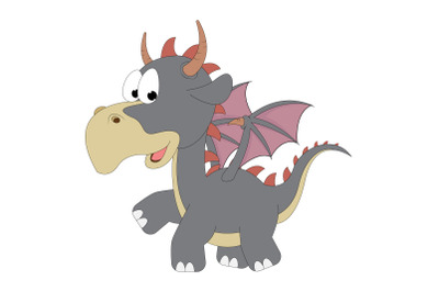 cute dragon animal cartoon