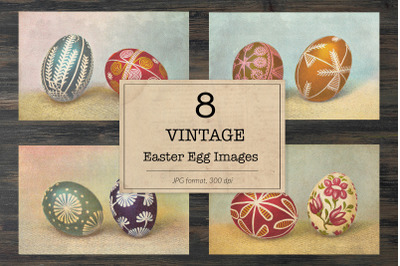 Vintage Easter eggs