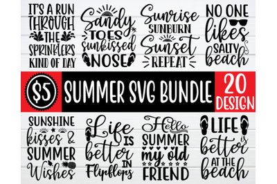 Summer svg bundle vol - 5