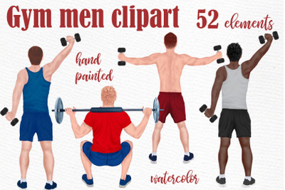 Gym Boys Clipart Workout clipart Exercise Clipart Sports Png